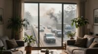 indoor traffic pollution exposure