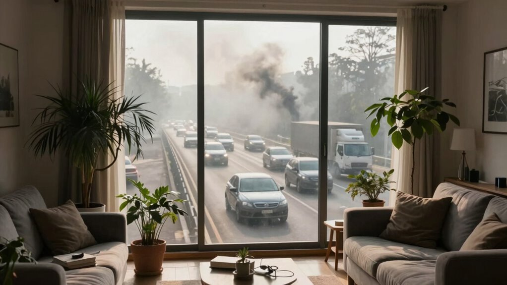 indoor traffic pollution exposure