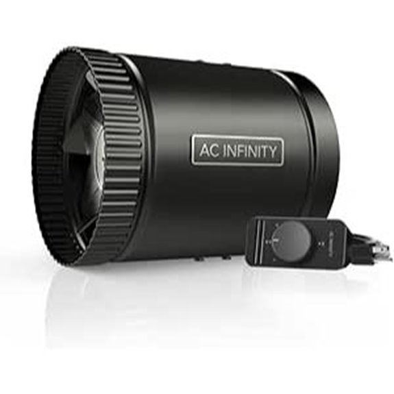 AC Infinity RAXIAL S6 Inline Booster Fan with Controller