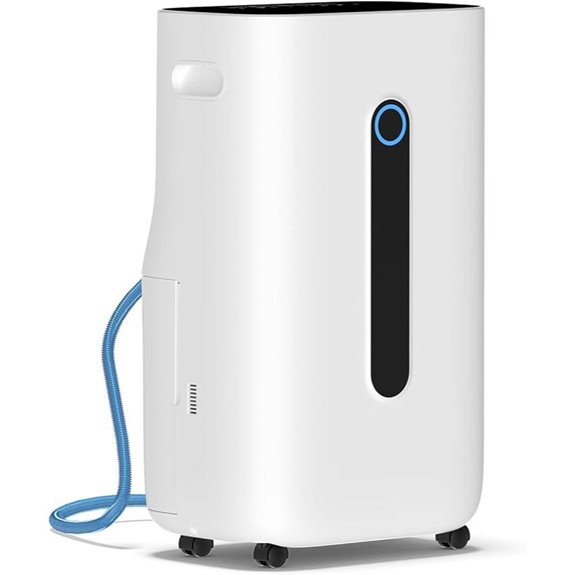 5000 Sq.Ft 80 Pint Dehumidifier with Drain Hose