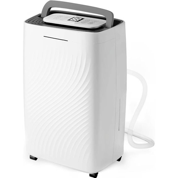 5500 Sq.Ft Dehumidifier with Drain Hose and Air Purifier