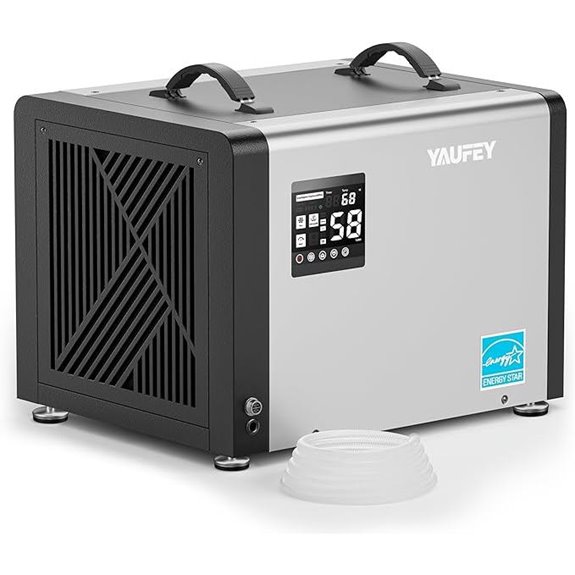 Yaufey 70 Pint Commercial Dehumidifier with Pump