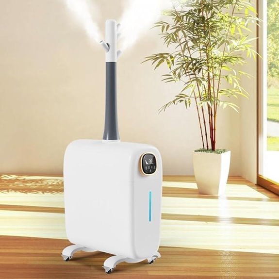 Large Room Humidifier with 6.6 Gal Tank and Smart Features