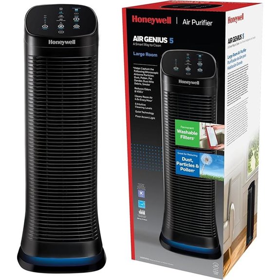 Honeywell Air Genius 5 Air Purifier for Large Rooms