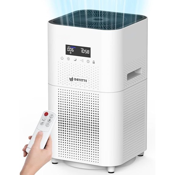Dayette Large Room Air Purifier with Air Quality Monitor