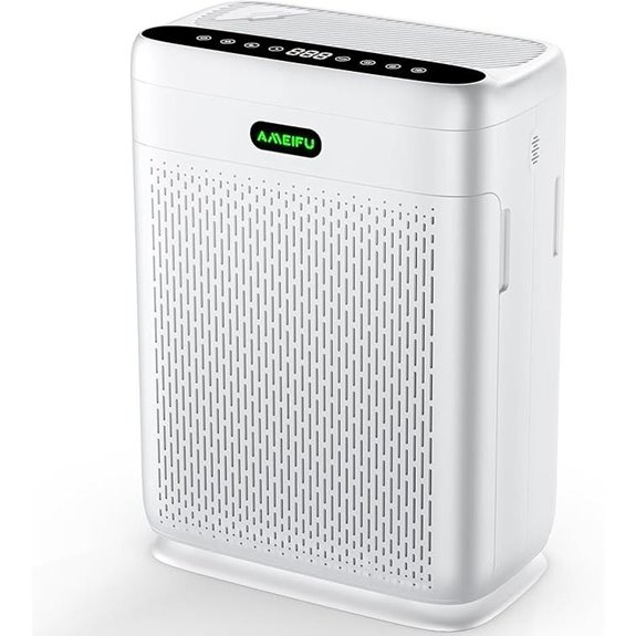 Large Room Air Purifier with Remote and HEPA Filter
