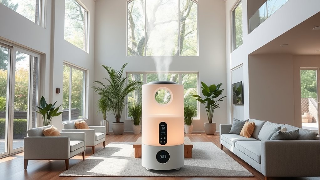 large room humidifier considerations