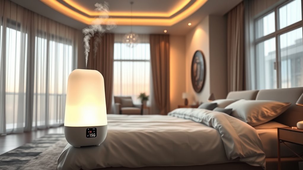 large room humidifier features