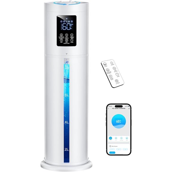 Large Room Smart Humidifier with Lights and App Control