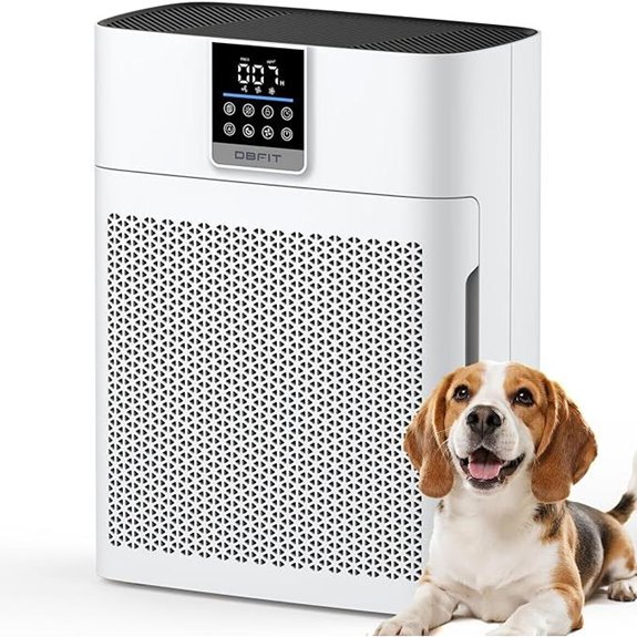 HEPA Air Purifier for Large Rooms Pet & Odor
