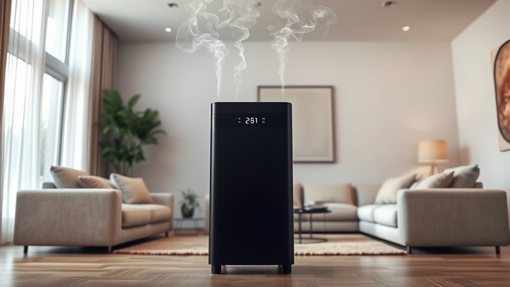 large room smoke filtration