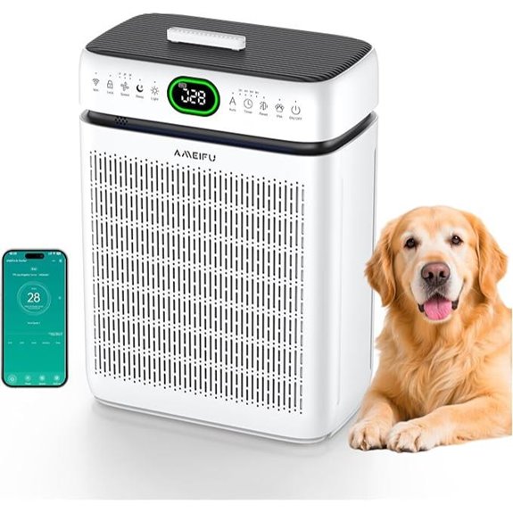 Large Room Air Purifier with HEPA & WiFi