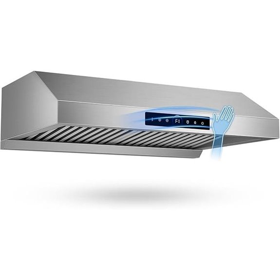 TAPZI 30 Under Cabinet Range Hood with LED Lighting