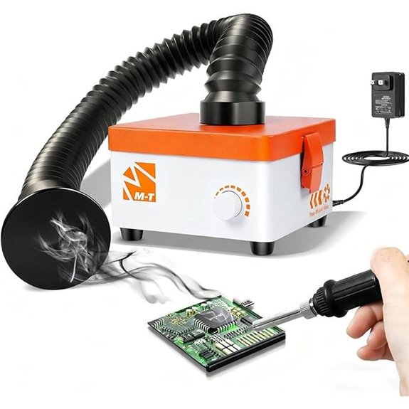 M-T Solder Fume Extractor with HEPA & Carbon