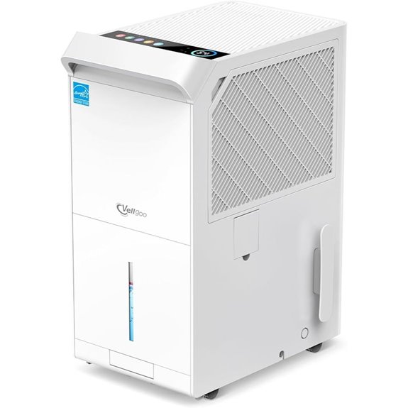 Vellgoo Max 120 Pint Dehumidifier with Smart Control