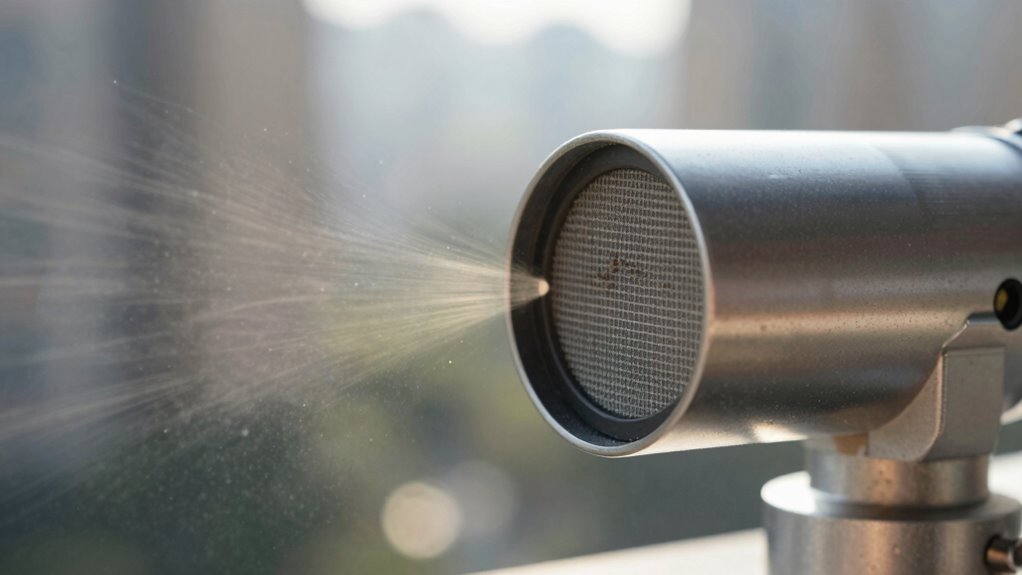 measuring dust particles accurately