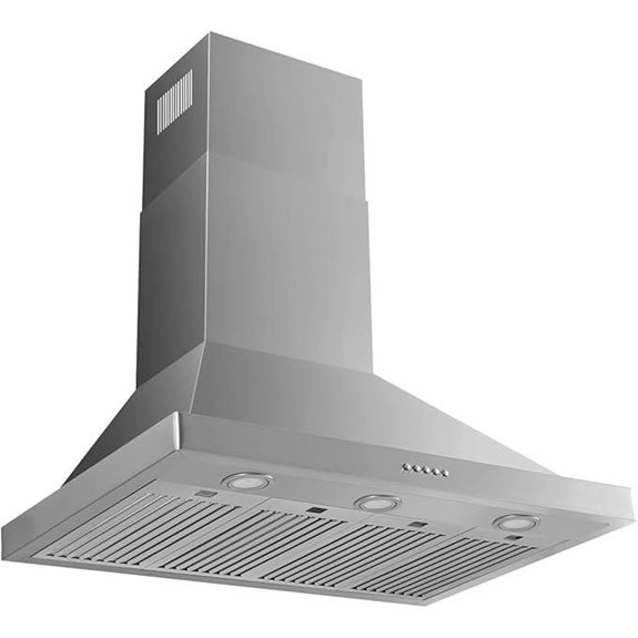 Micmi 48 Wall Mount Range Hood with 800CFM