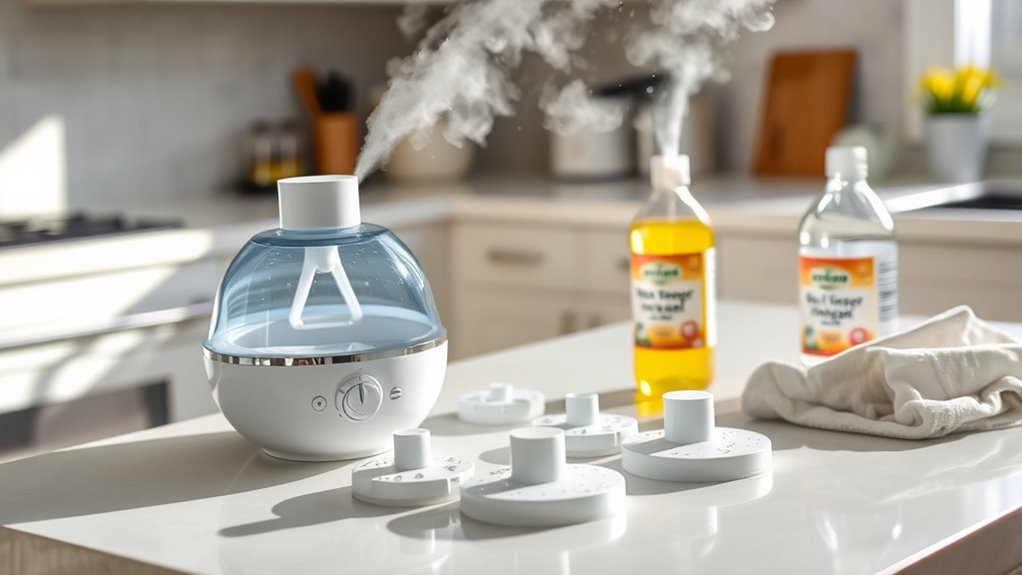 monitor humidifier performance regularly