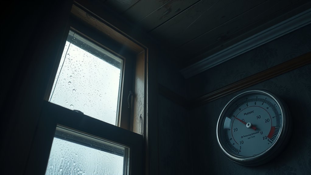 monitor humidity to prevent mold