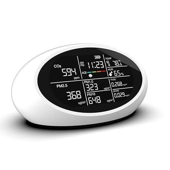 12-in-1 Portable Indoor Air Quality Monitor