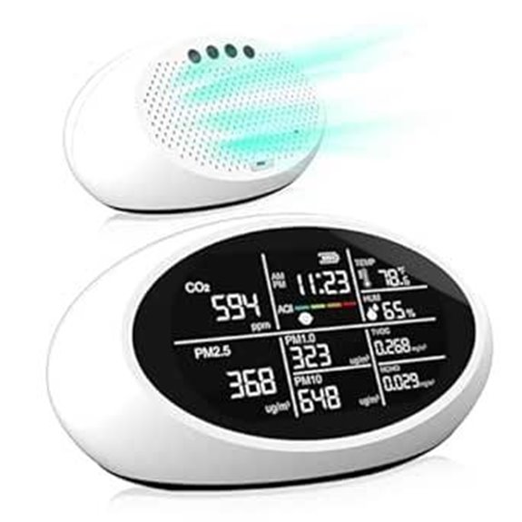 18-in-1 Indoor Air Quality Monitor with Sensor