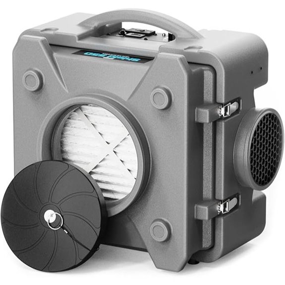 CADPXS Shield-550 Negative Air Machine & HEPA Scrubber