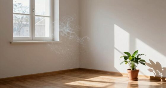 odors reappear after ventilation