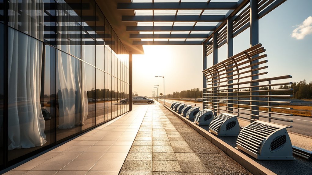 open windows early evenings