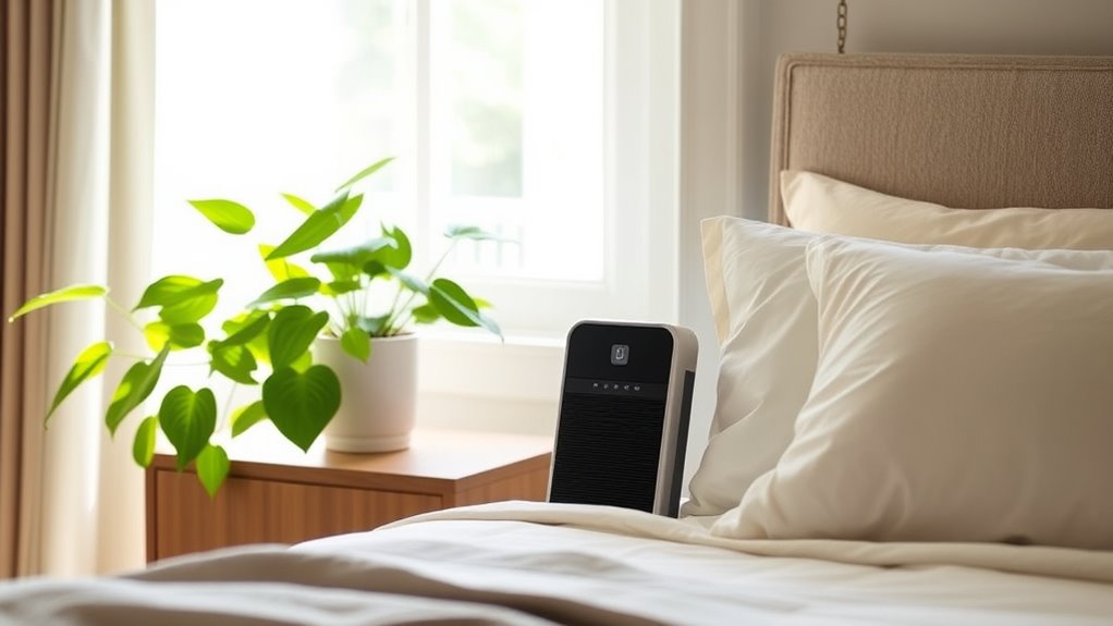 optimal bedroom air cleaner placement