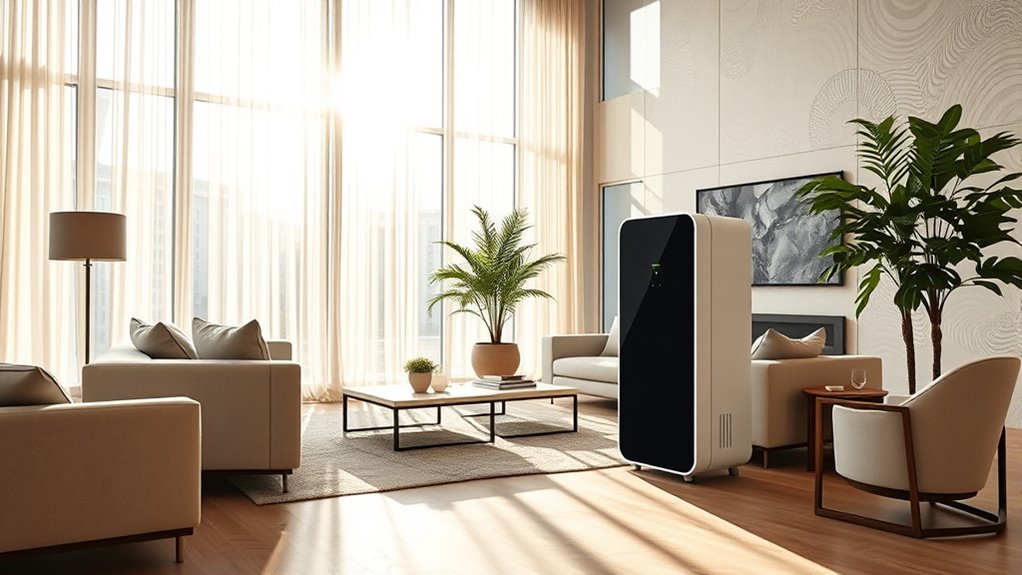 optimize large room air quality