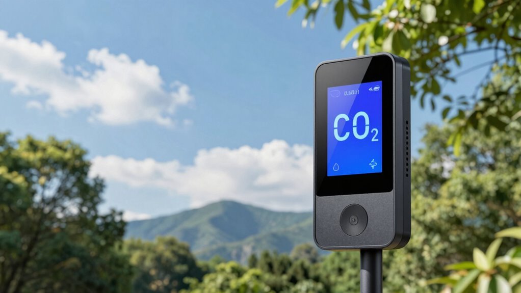 outdoor co level reference