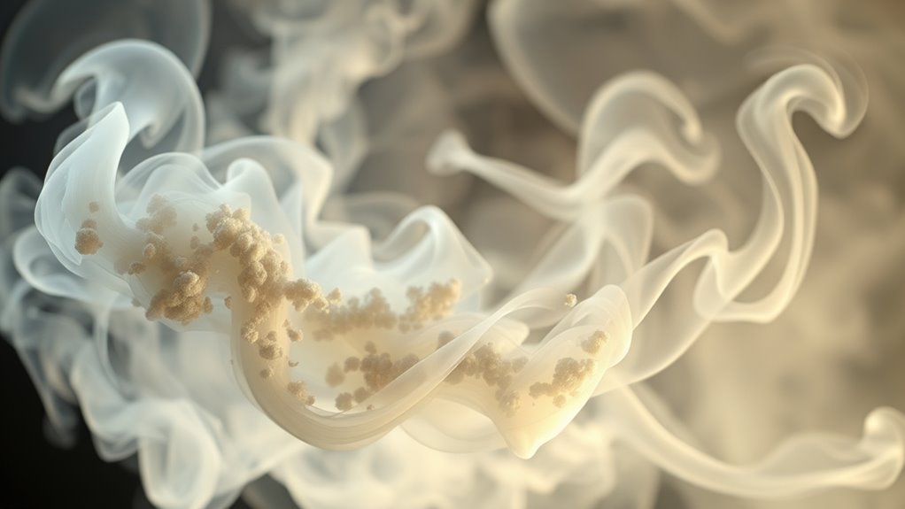 particles and gases differ