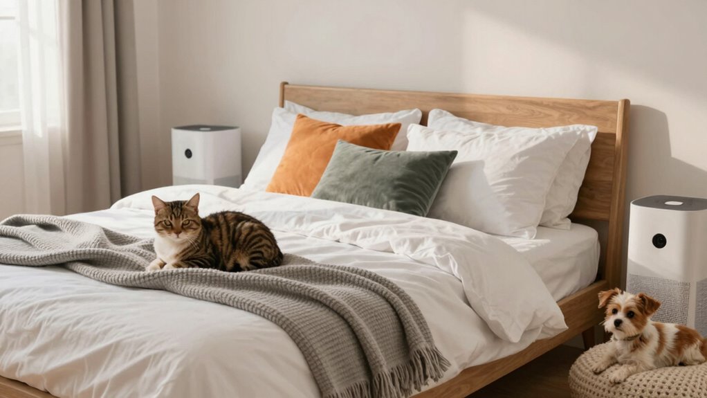 pet friendly bedroom dander control