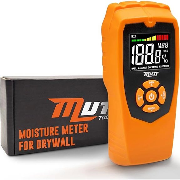 Mutt Tools Pinless Moisture Meter for Walls