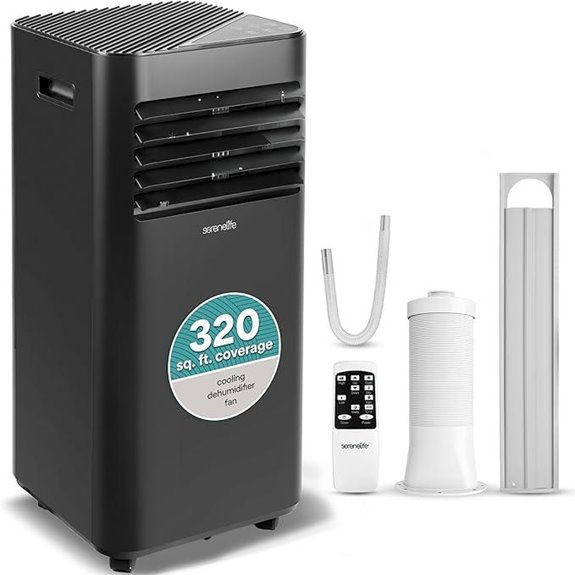 SereneLife 10,000 BTU Portable Air Conditioner