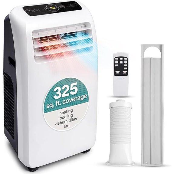 SereneLife Portable 12,000 BTU Air Conditioner & Heater