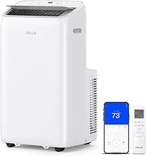 Della 14000 BTU Smart Portable Air Conditioner