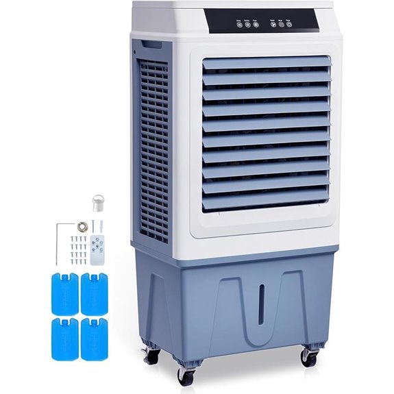 VEVOR Evaporative Cooler with Remote 3100 CFM