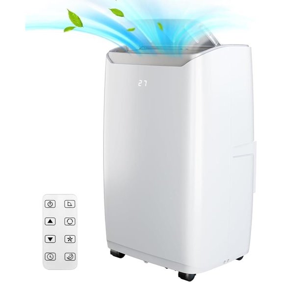 Portable 12000 BTU AC with Dehumidifier & Fan