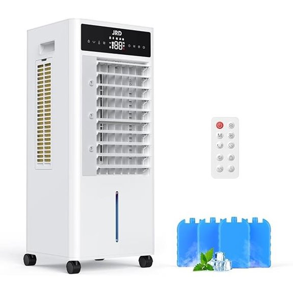 JRD Portable Air Conditioner with Ice Packs and Modes