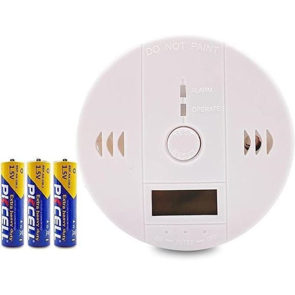 Portable Carbon Monoxide Detector with Digital Display