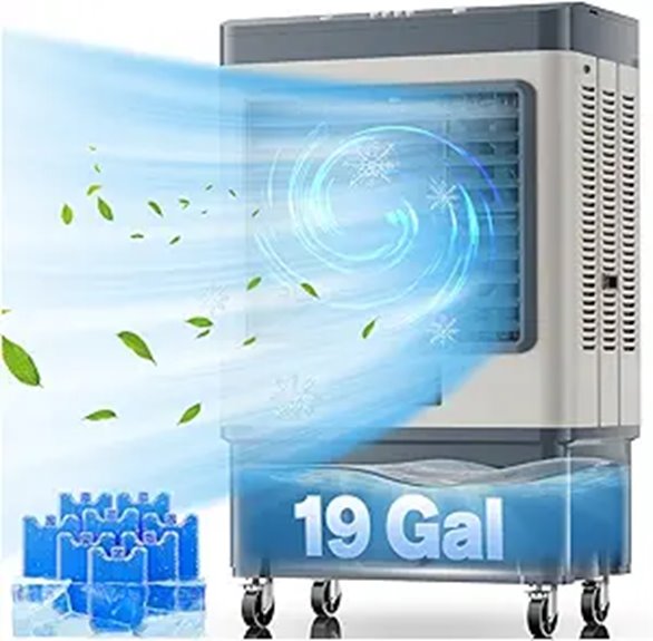 Auertech 48 6500CFM Portable Evaporative Cooler