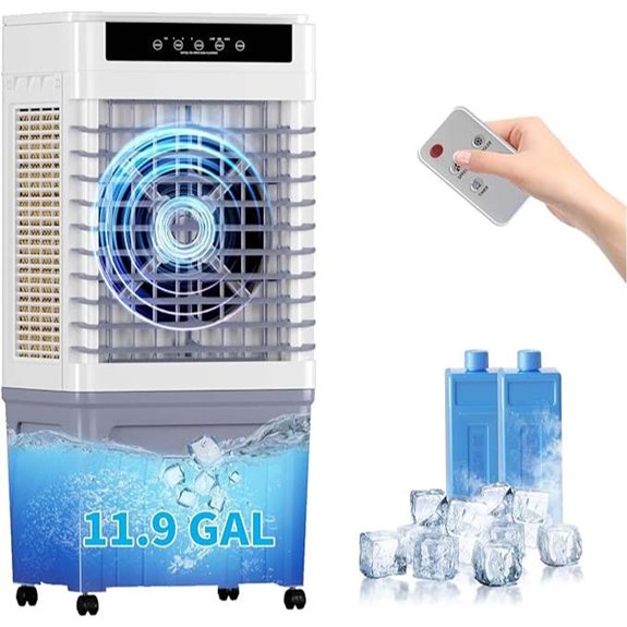 TABU 3531CFM Portable Evaporative Cooler with Remote