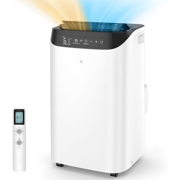 14,000 BTU Portable Air Conditioner with Heater