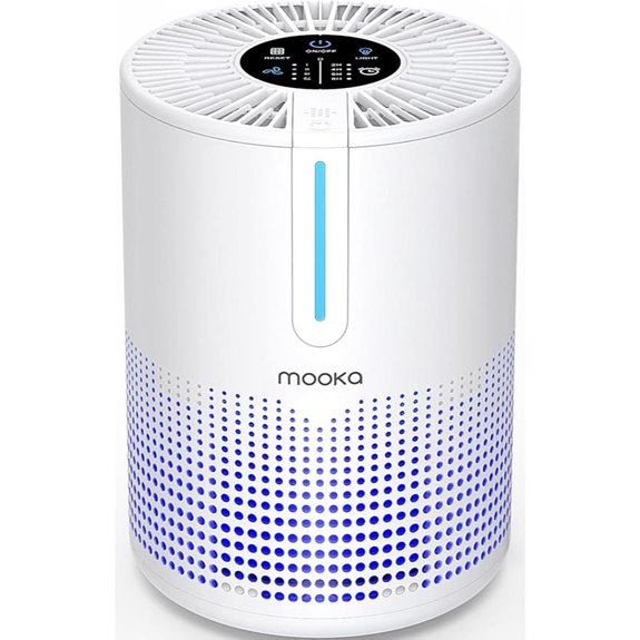 MOOKA HEPA Air Purifier for Bedroom and Car