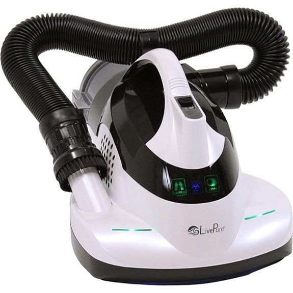 LivePure Ultramite Handheld HEPA Vacuum & Fabric Sanitizer
