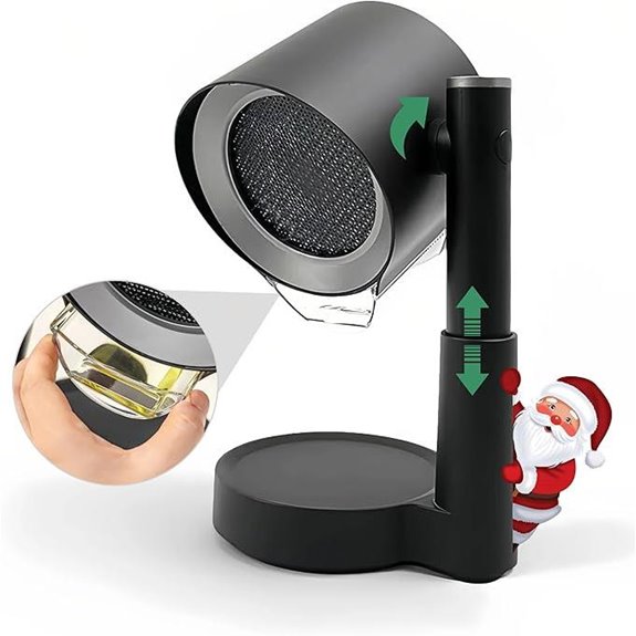 Portable Range Hood with 3-Speed Smoke Fans