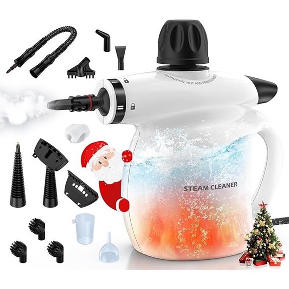 LABIGO Handheld Steam Cleaner for Multi-Purpose Deep Cleaning