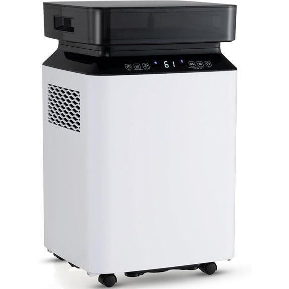 ARLIME 70 Pint Dehumidifier with Pump and Wheels