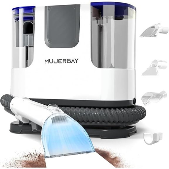 MUJERBAY Portable Upholstery Carpet Cleaner